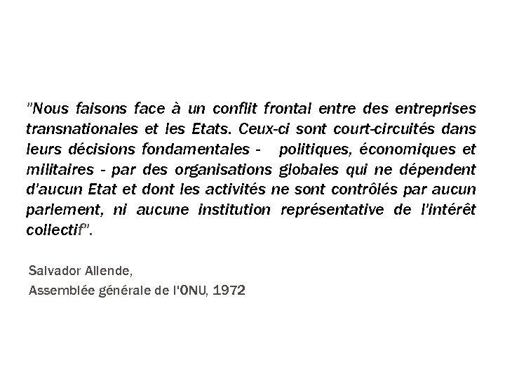 Il nous avait prévenu… 