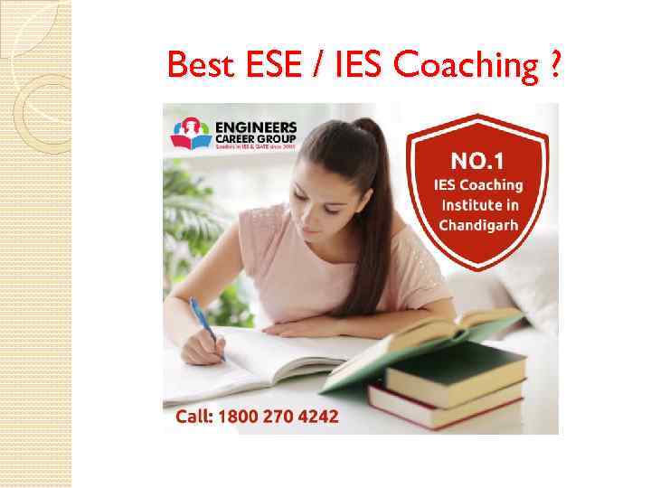 Best ESE / IES Coaching ? 