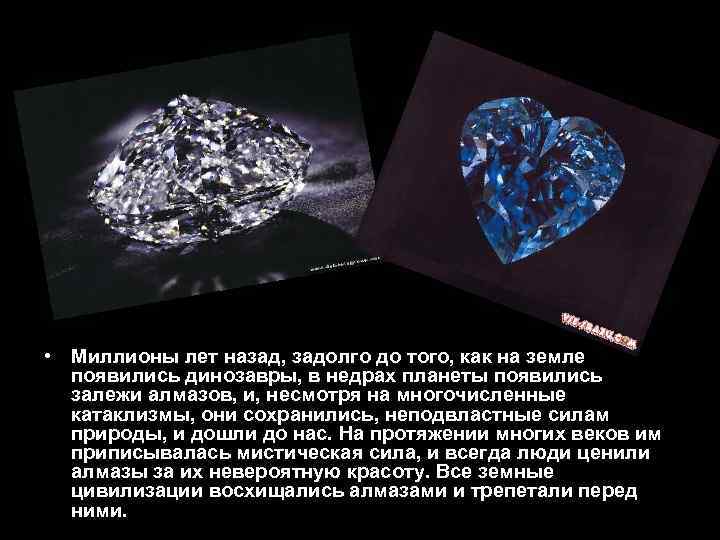  • Миллионы лет назад, задолго до того, как на земле появились динозавры, в