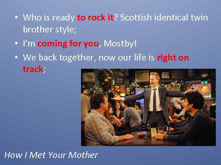  • Who is ready to rock it? Scottish identical twin brother style; •