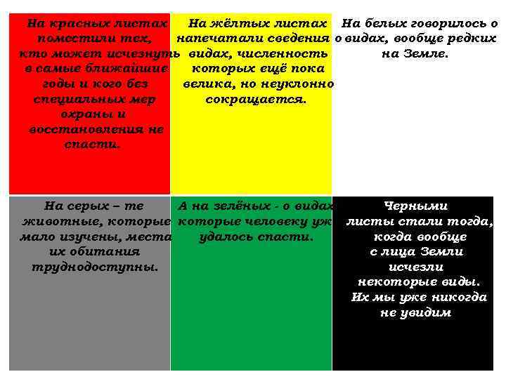 На красных листах На жёлтых листах На белых говорилось о поместили тех, напечатали сведения