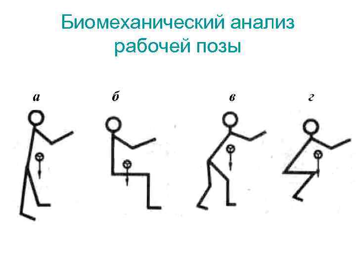 Биомеханический анализ рабочей позы 