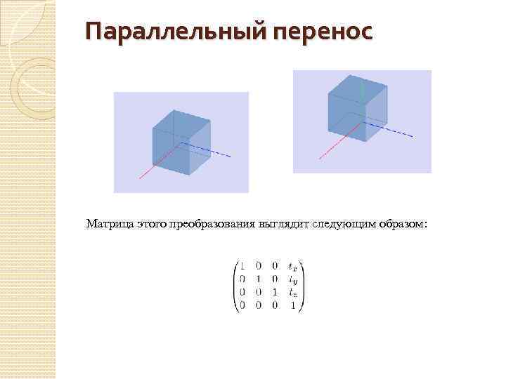 Аффинные преобразования изображений