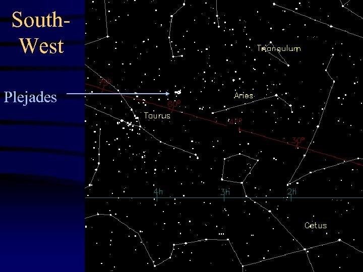 South. West Plejades 