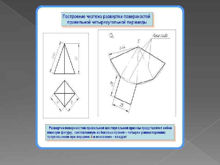 Проект развертка геометрических тел