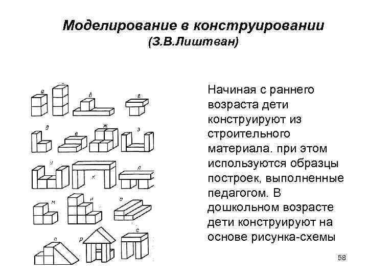 Технологическая карта по конструированию средняя группа