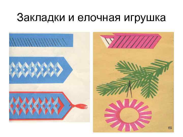 Закладки и елочная игрушка 69 