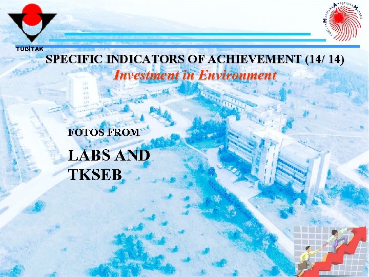TÜBİTAK SPECIFIC INDICATORS OF ACHIEVEMENT (14/ 14) Investment in Environment FOTOS FROM LABS AND