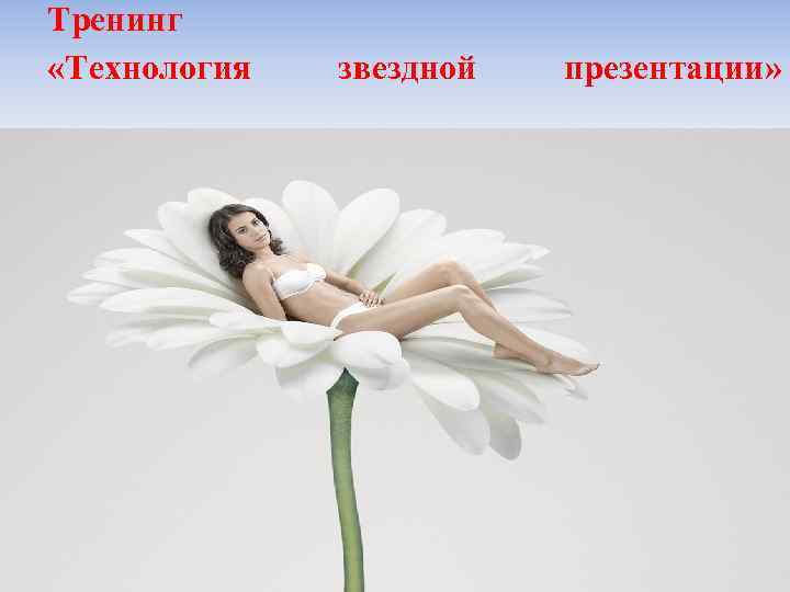 Тренинг «Технология звездной презентации» 