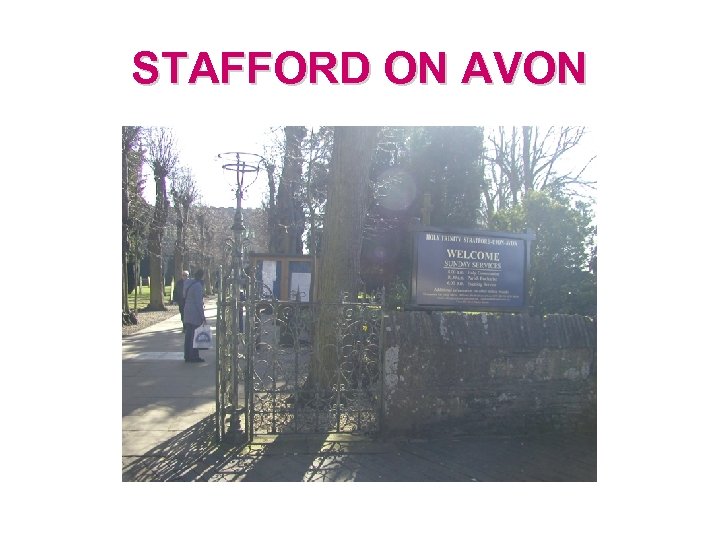 STAFFORD ON AVON 