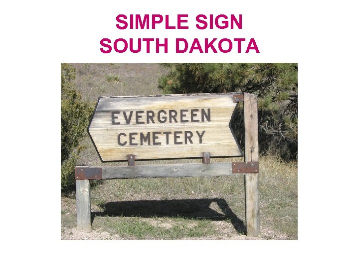 SIMPLE SIGN SOUTH DAKOTA 