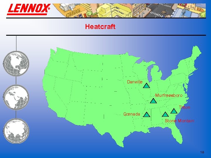 Heatcraft Danville Murfreesboro Tifton Grenada Stone Montain 18 