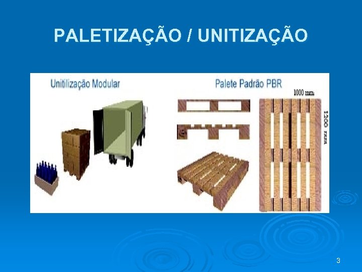 PALETIZAÇÃO / UNITIZAÇÃO 3 