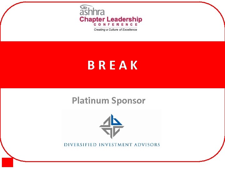 BREAK Platinum Sponsor 