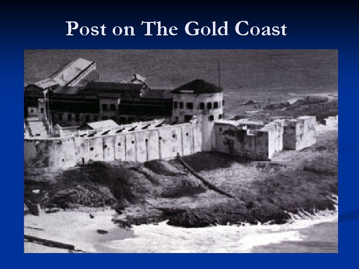 Post on The Gold Coast 