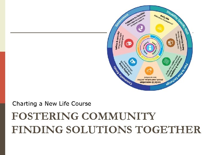 Charting a New Life Course FOSTERING COMMUNITY FINDING SOLUTIONS TOGETHER 