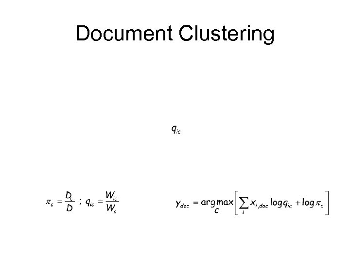 Document Clustering 