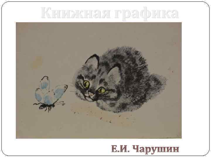 Книжная графика Е. И. Чарушин 