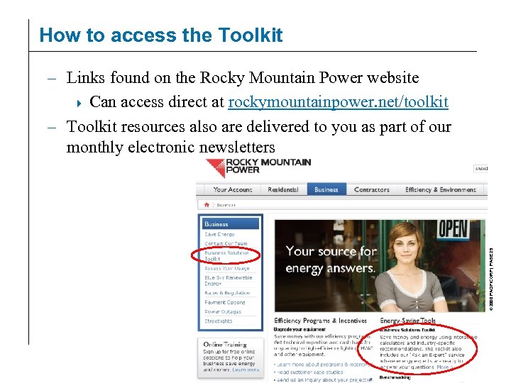 How to access the Toolkit © 2000 PACIFICORP | PAGE 25 – Links found