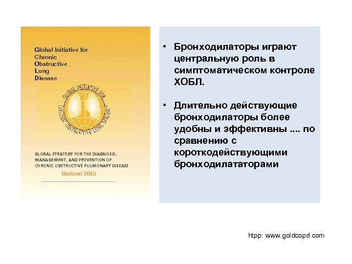 Global Initiative for Chronic Obstructive Lung Disease GLOBAL STRATEGY FOR THE DIAGNOSIS, MANAGEMENT, AND