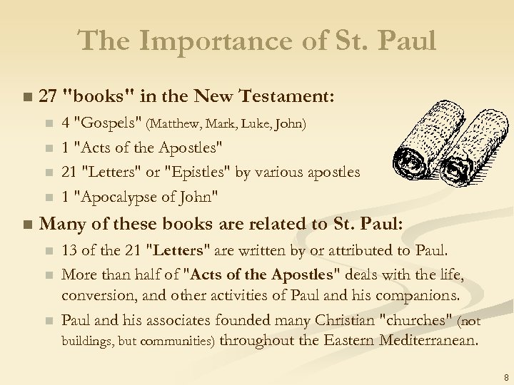 The Importance of St. Paul n 27 
