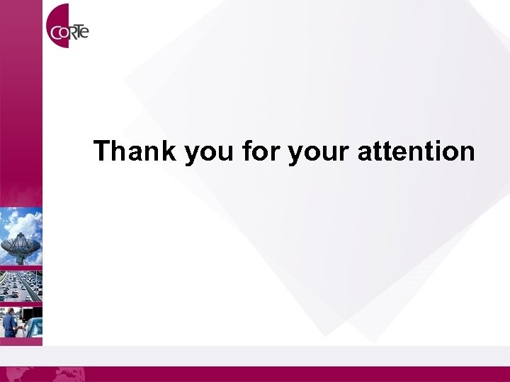 Thank you for your attention 