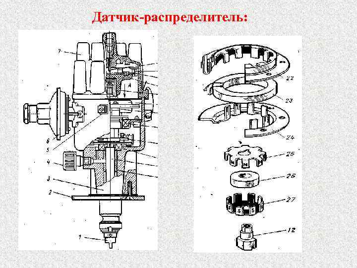Датчик-распределитель: 