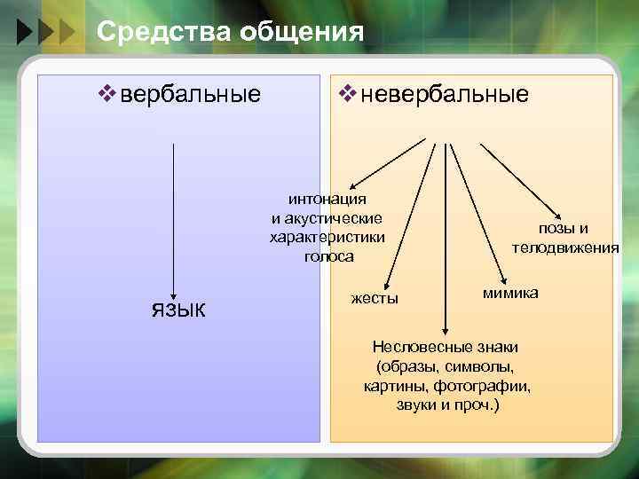 Вербальные средства оратора