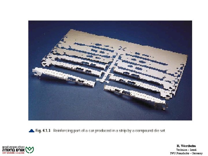 R. Wertheim Technion – Israel IWU. Fraunhofer - Germany 