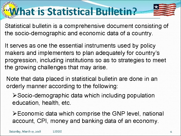 What is Statistical Bulletin? Statistical bulletin is a comprehensive document consisting of the socio-demographic