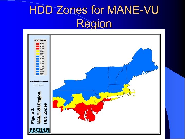 HDD Zones for MANE-VU Region 