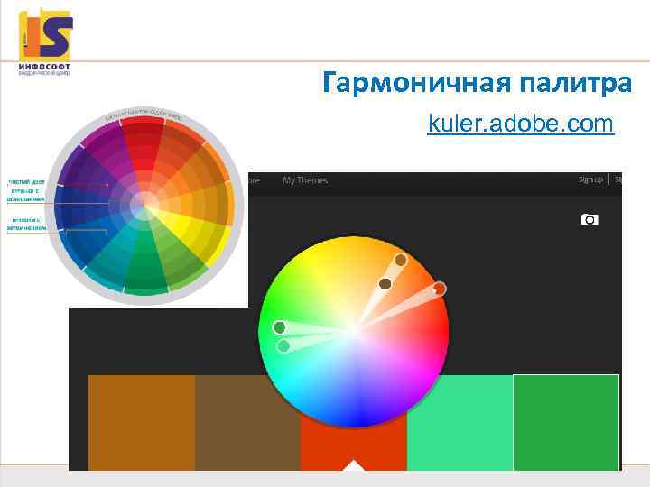 Цвет 15 Гармоничная палитра kuler. adobe. com 