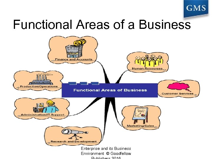 Functional Areas of a Business Enterprise and its Business Environment © Goodfellow 