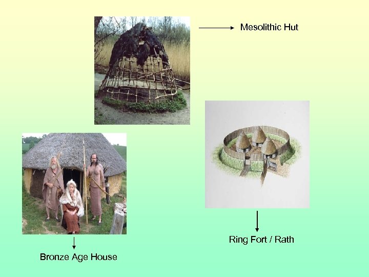 Mesolithic Hut Ring Fort / Rath Bronze Age House 