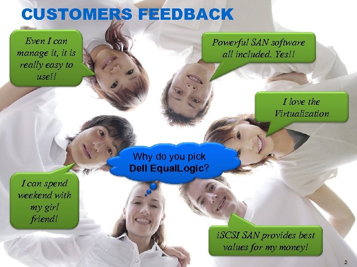 CUSTOMERS FEEDBACK Even I can manage it, it is really easy to use!! Powerful