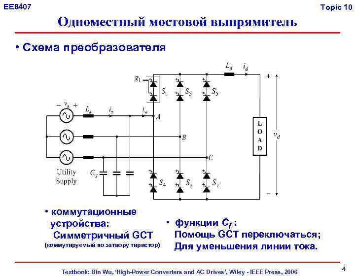 Схема выпрямления волос