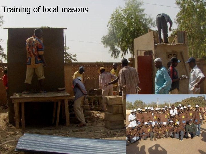 Etats masons Training of localdes lieux des activités 