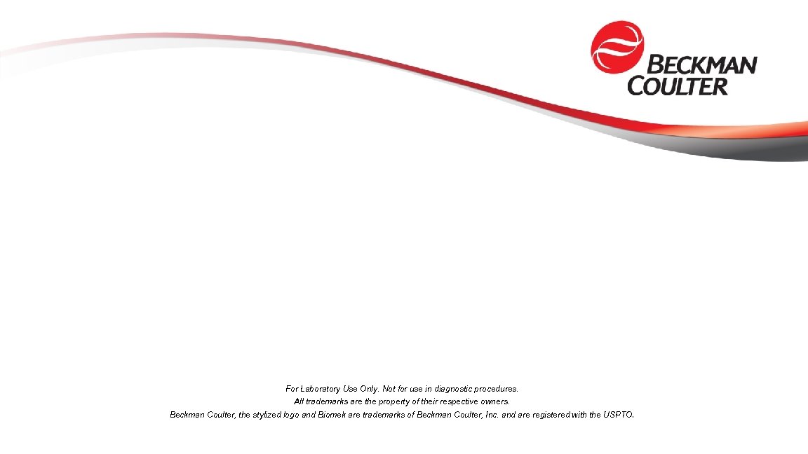 For Laboratory Use Only. Not for use in diagnostic procedures. All trademarks are the