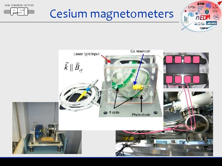 Cesium magnetometers ± 140 k. V 
