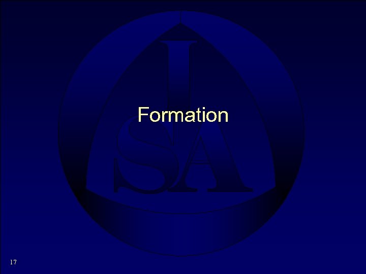 Formation 17 