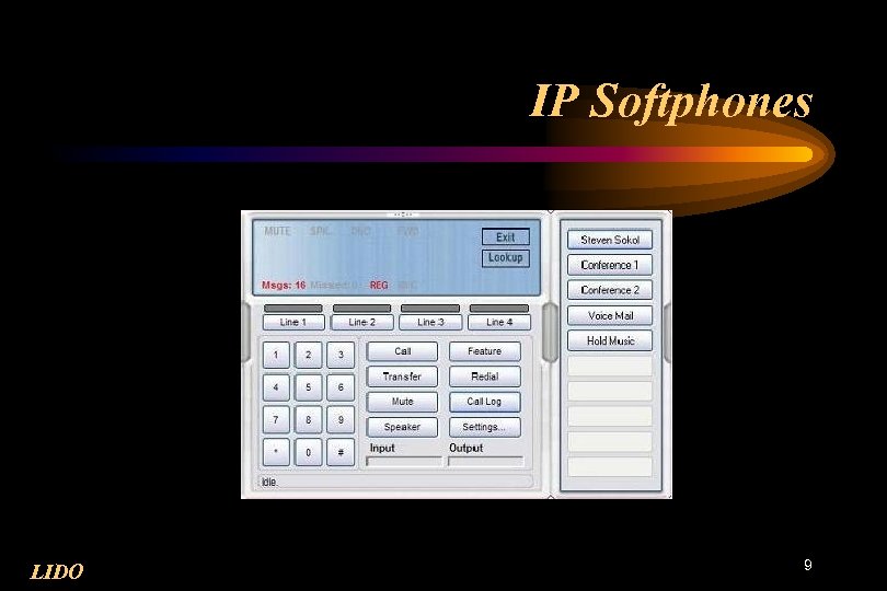 IP Softphones LIDO 9 