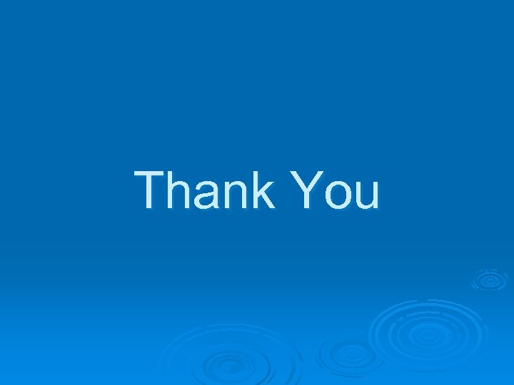 Thank You 