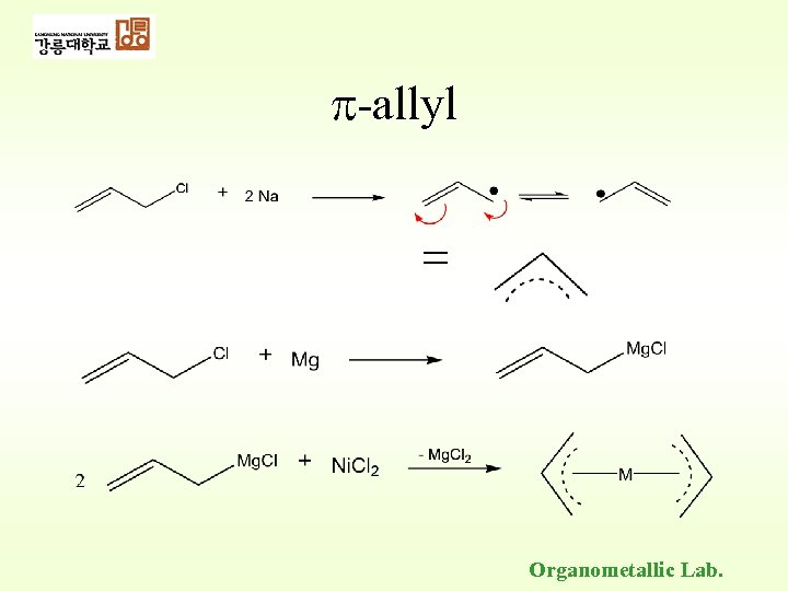  -allyl = Organometallic Lab. 