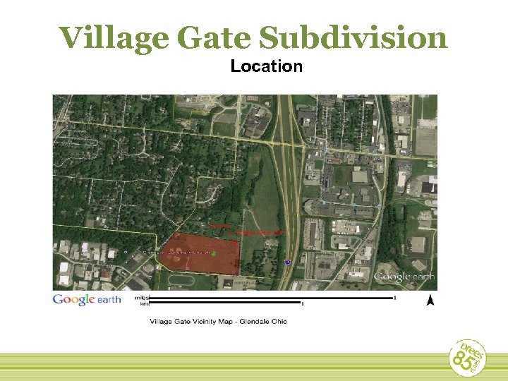Village Gate Subdivision Location 