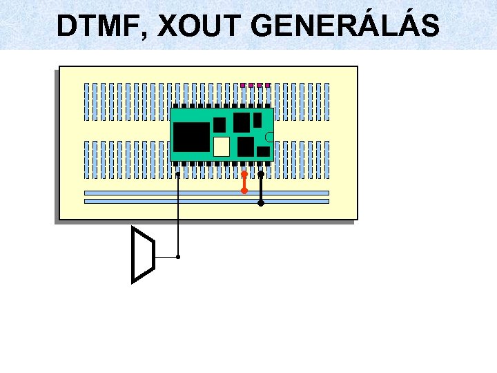 DTMF, XOUT GENERÁLÁS 