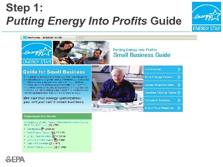Step 1: Putting Energy Into Profits Guide 