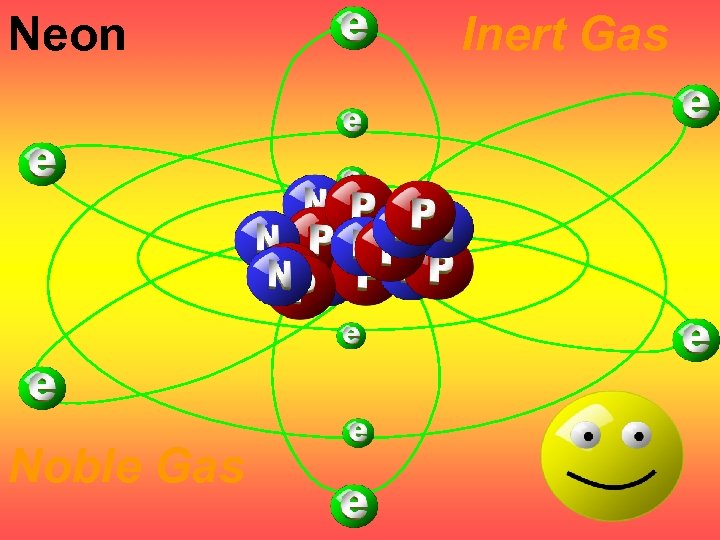 Neon Noble Gas Inert Gas 
