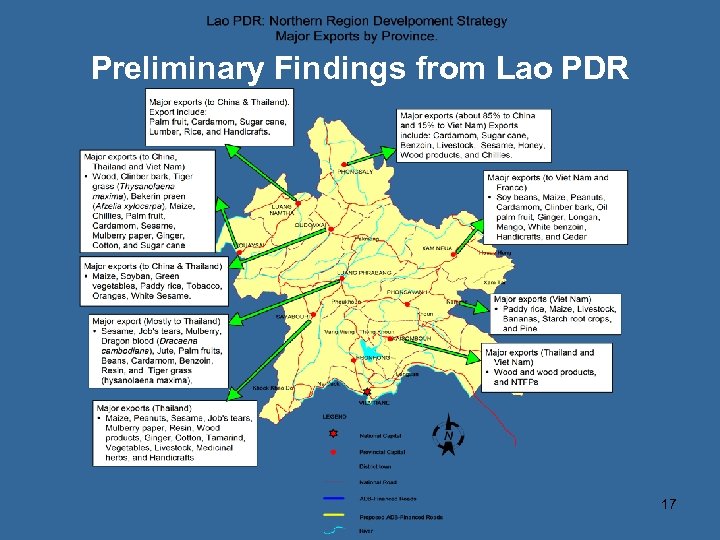 Preliminary Findings from Lao PDR 17 