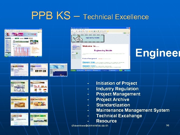 PPB KS – Technical Excellence Engineer - Initiation of Project - Industry Regulation -