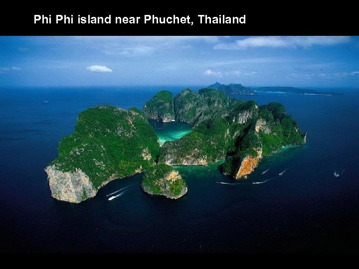 Phi island near Phuchet, Thailand 